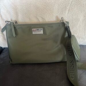 GUESS Olive Green Crossbody Bag